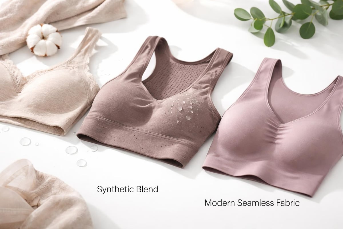 Women's undergarment fabric comparison