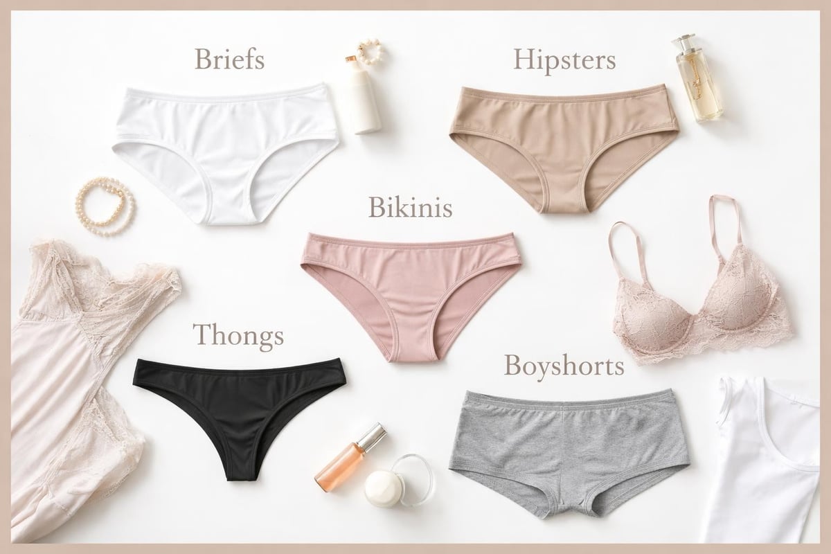 Panty style comparison chart