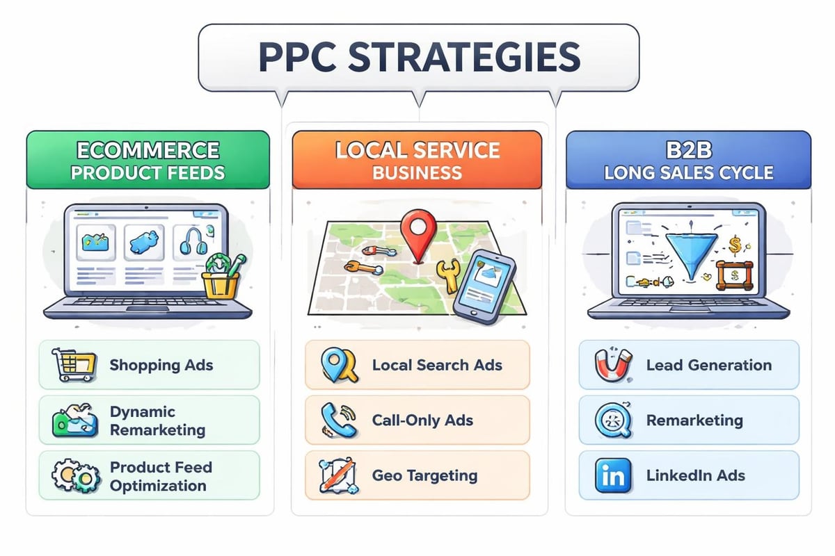 PPC specialization by business type