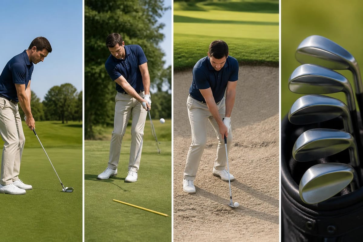 Short game practice progression