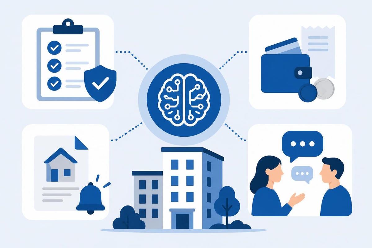 Automated tenancy management workflow