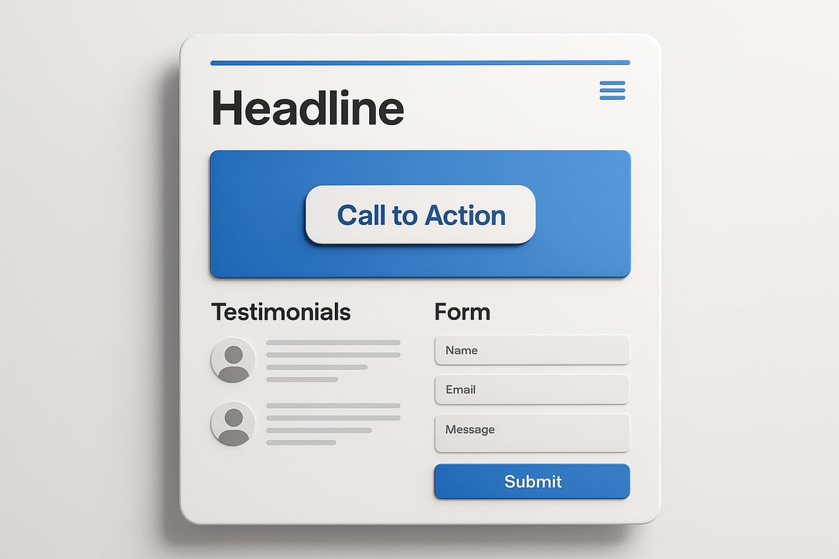 Schritt 2: Struktur & Aufbau der perfekten Landingpage
