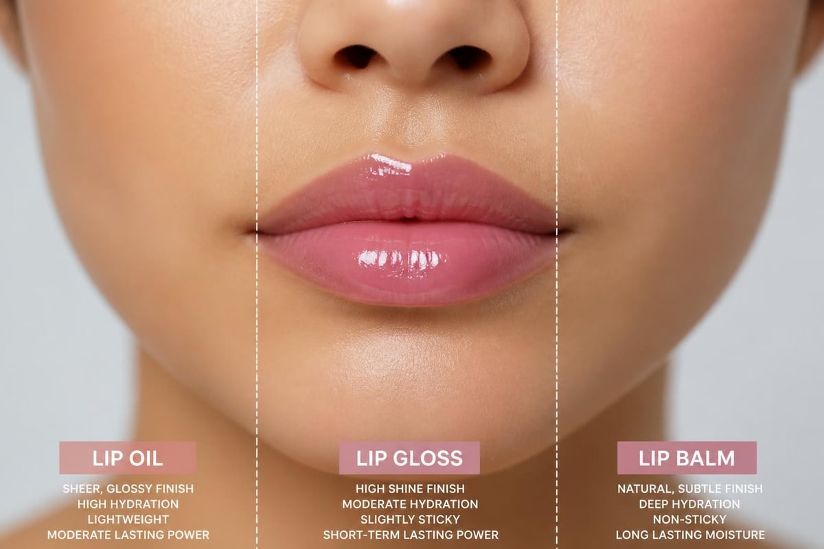 Lip oil benefits comparison