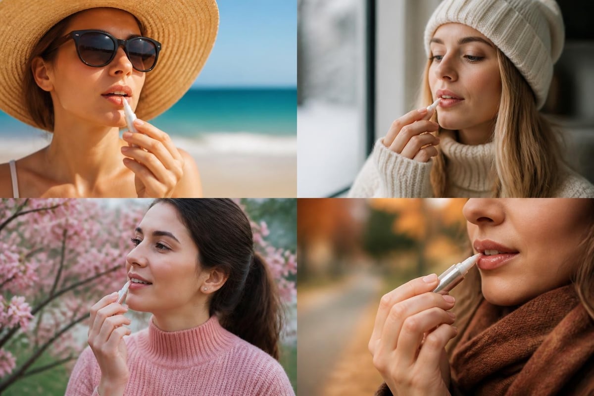 Seasonal lip care adjustments