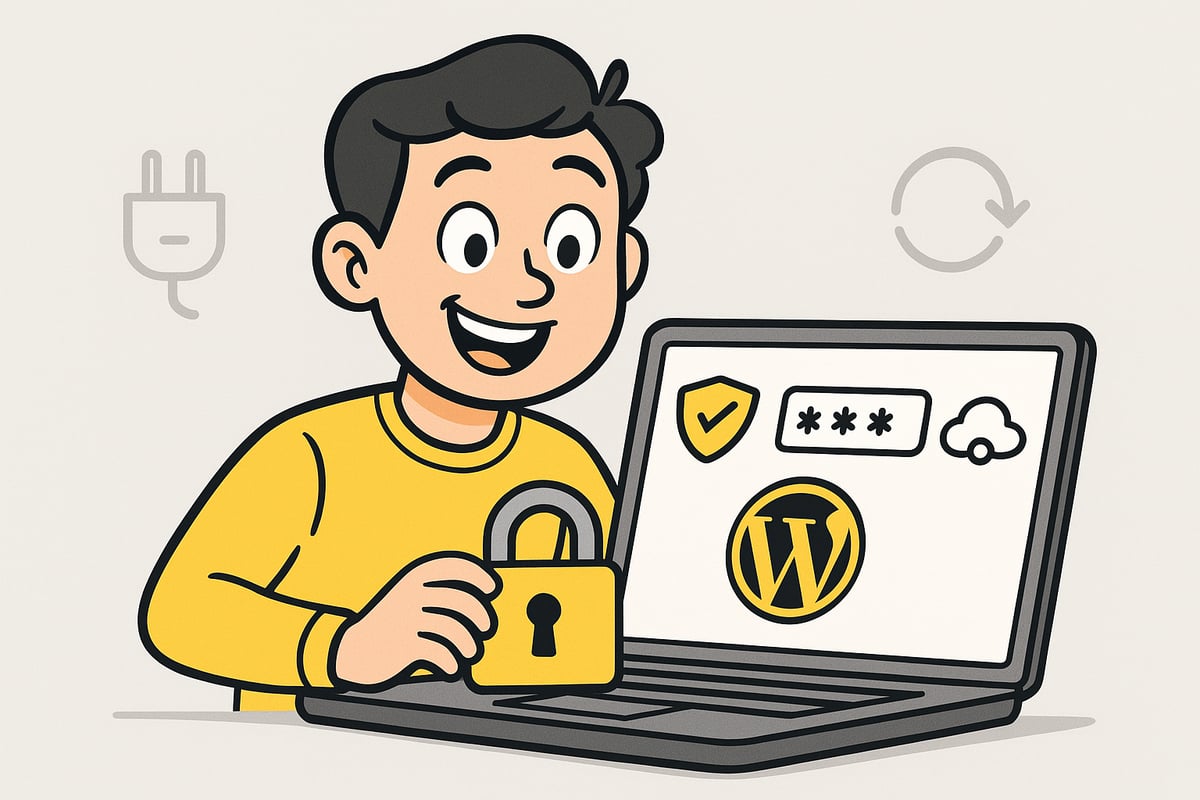 Stap 1: Basisbeveiliging van je WordPress website