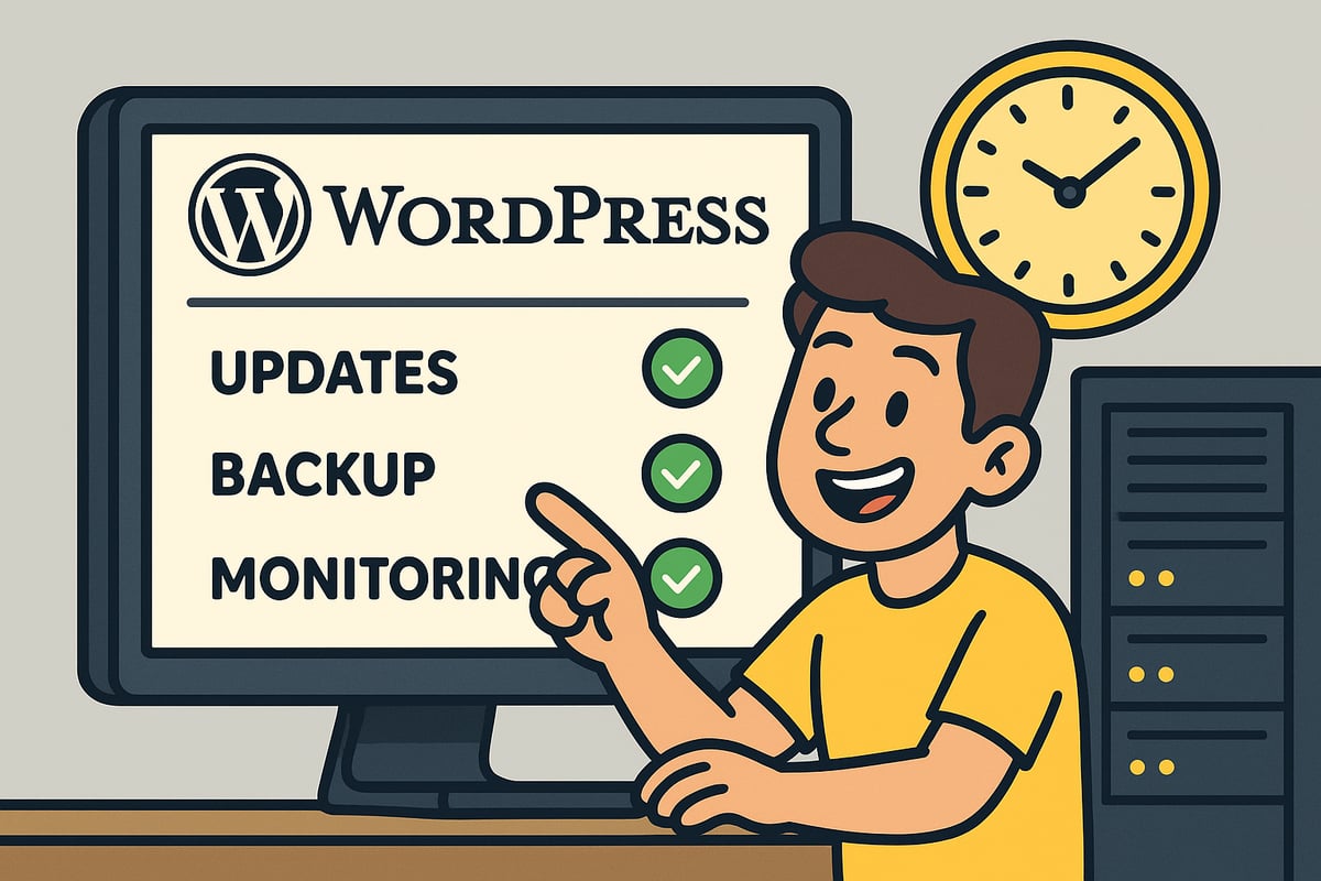 Stap 3: Updates, onderhoud en monitoring