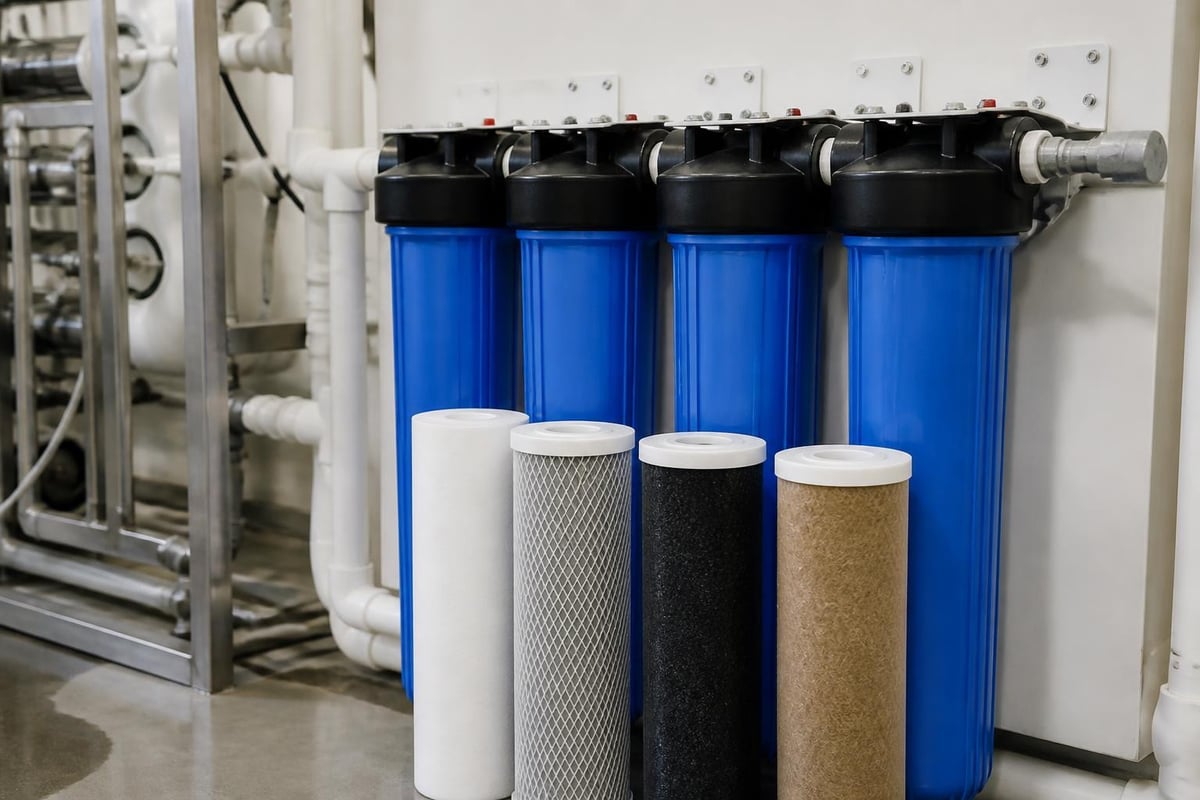 Culligan filter contaminant reduction stages