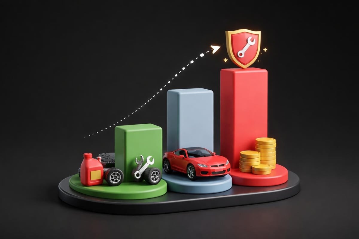 Maintenance plan value calculation