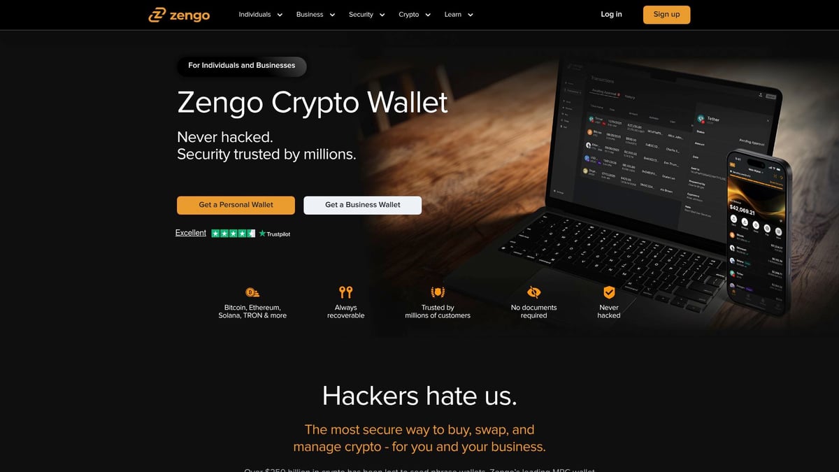 7x Beste Crypto Wallet 2026: Jouw Gids Voor Veilig Bewaren - Zengo Wallet