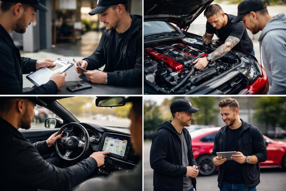 Test drive preparation