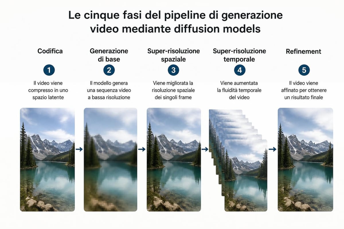 Architettura tecnica dei modelli diffusione video