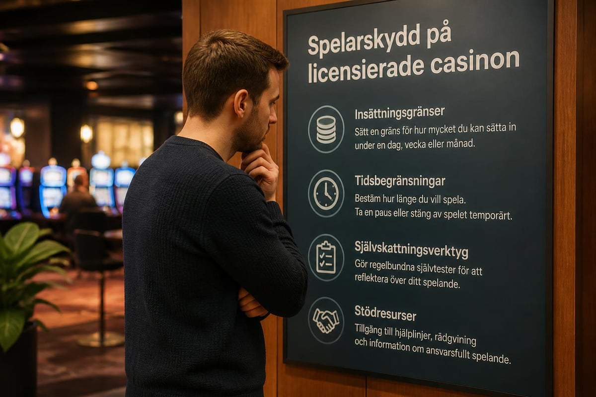 Casino utan svensk licens BankID: Guide 2026 4 Responsible gambling framework