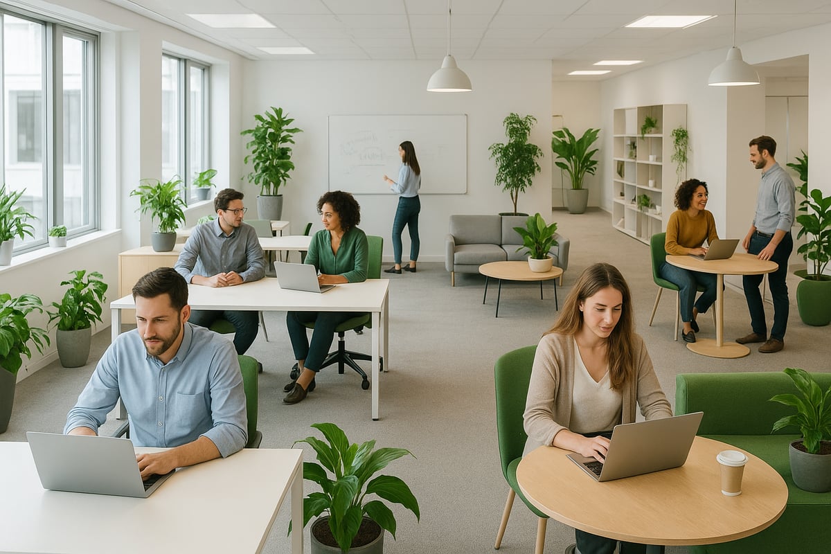 Flexible Office Konzepte im Überblick: Modelle, Vorteile & Praxisbeispiele