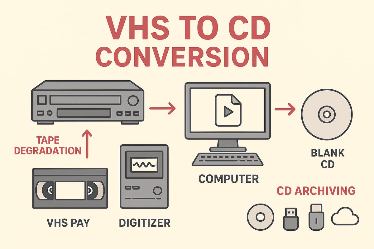 Understanding VHS to CD Conversion: Why It Matters in 2025