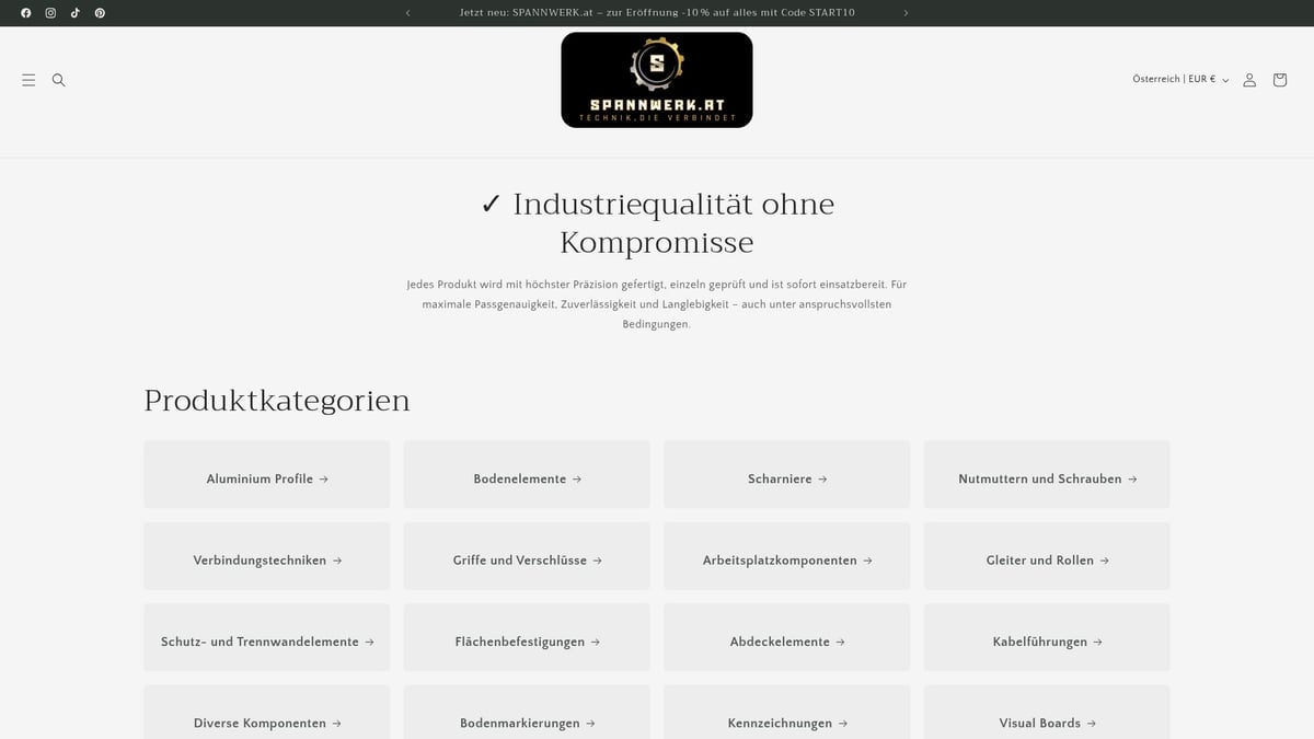 Rexroth Bosch Aluminium Profile Guide 2025: Effiziente Lösungen - SPANNWERK.at: Ihr Partner für Aluminiumprofile und modulare Komponenten