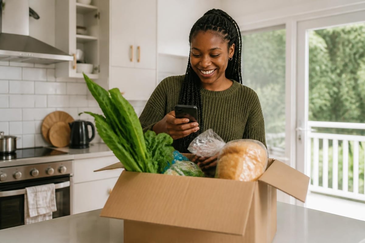 Online shopping convenience