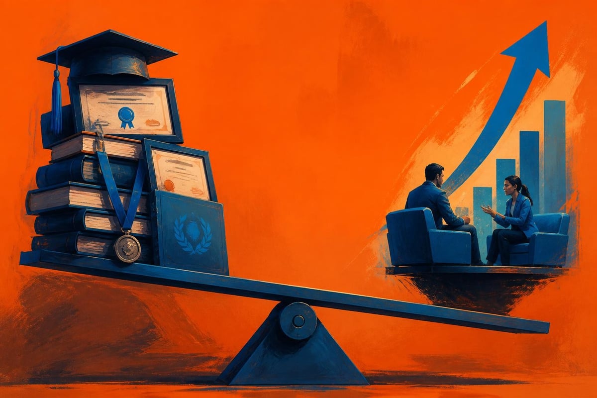 Certification accumulation versus client results