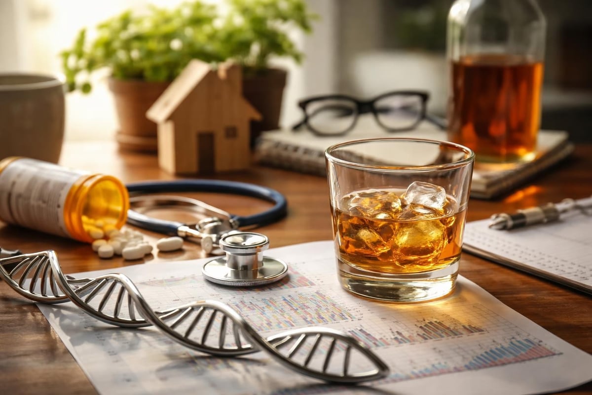 Risk factors for alcohol dependence