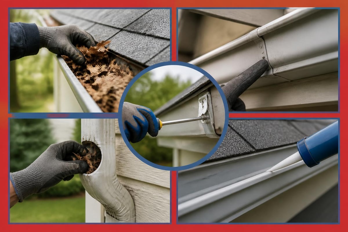 Professional gutter maintenance checklist