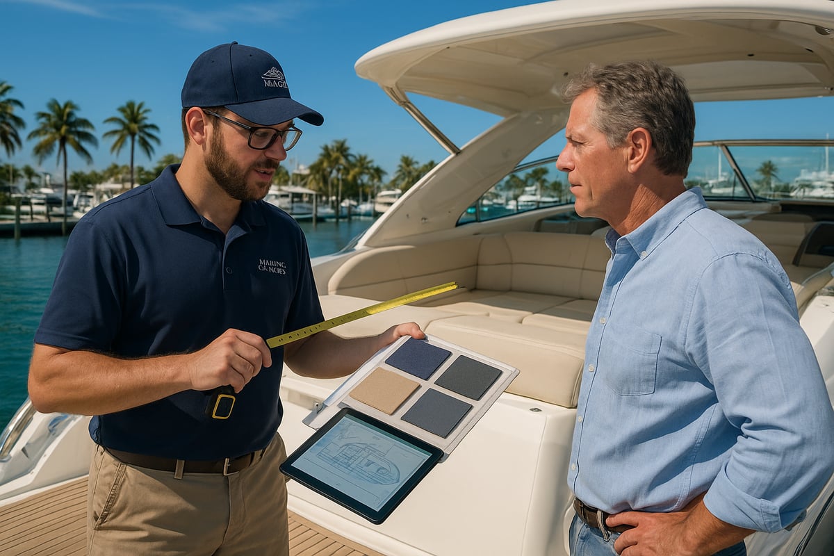 The Custom Marine Canvas Process: From Consultation to Installation