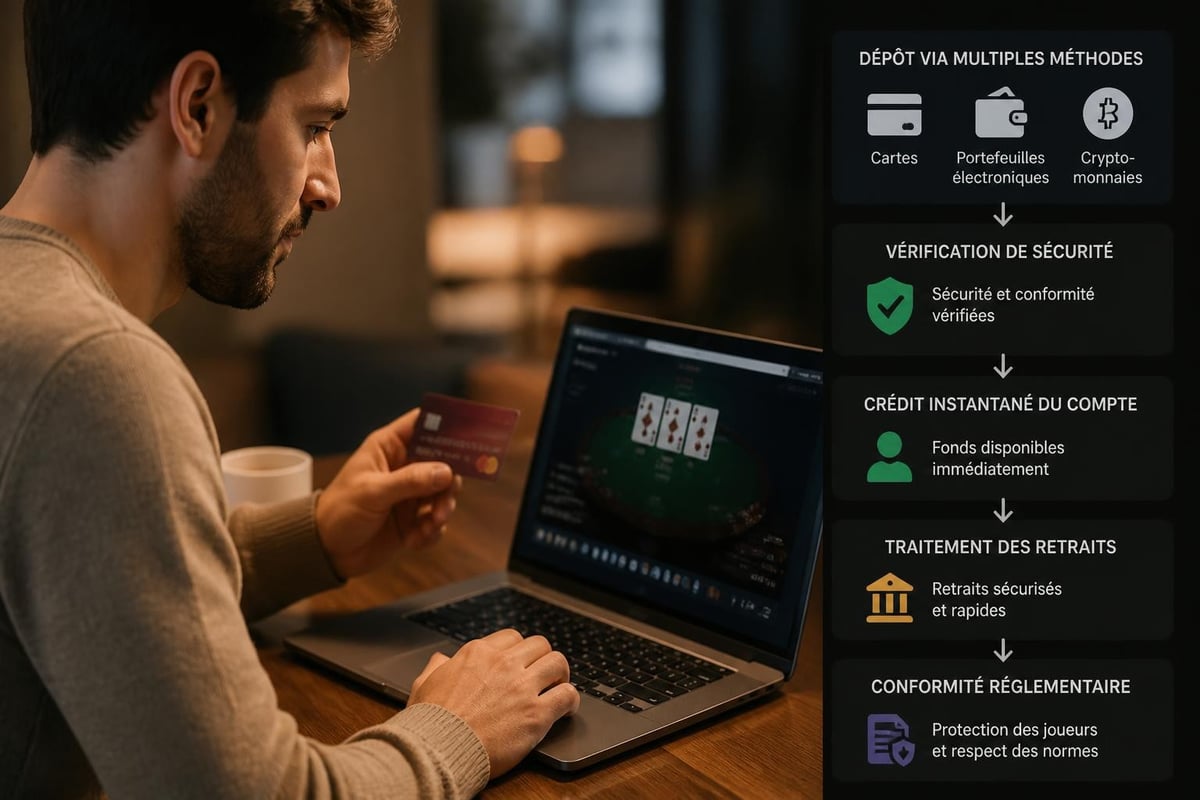 Écosystème paiements casino