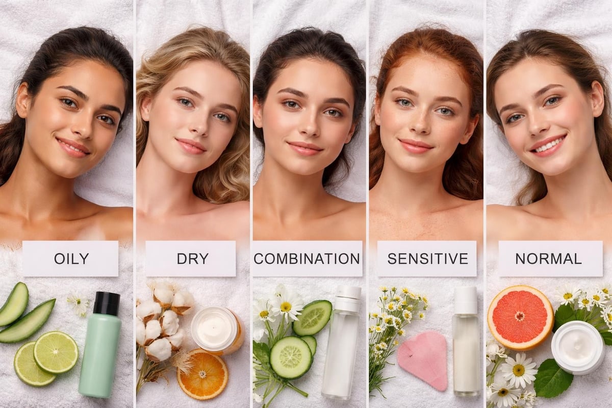 Skin type identification guide