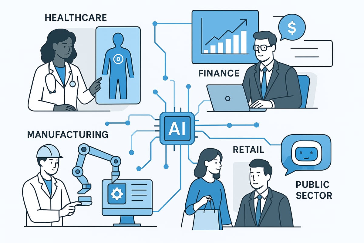 Industry Applications and Use Cases for AI Integration