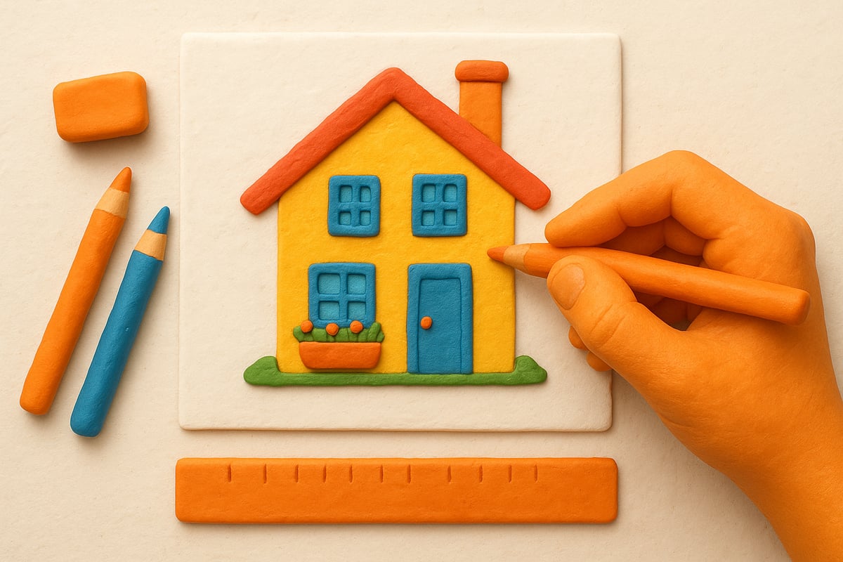 Stap-voor-stap een huis tekenen: de basis