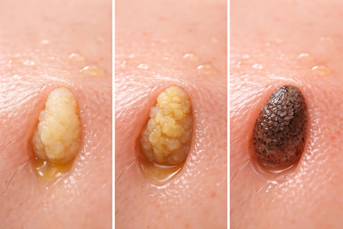 毛穴の黒ずみメカニズム