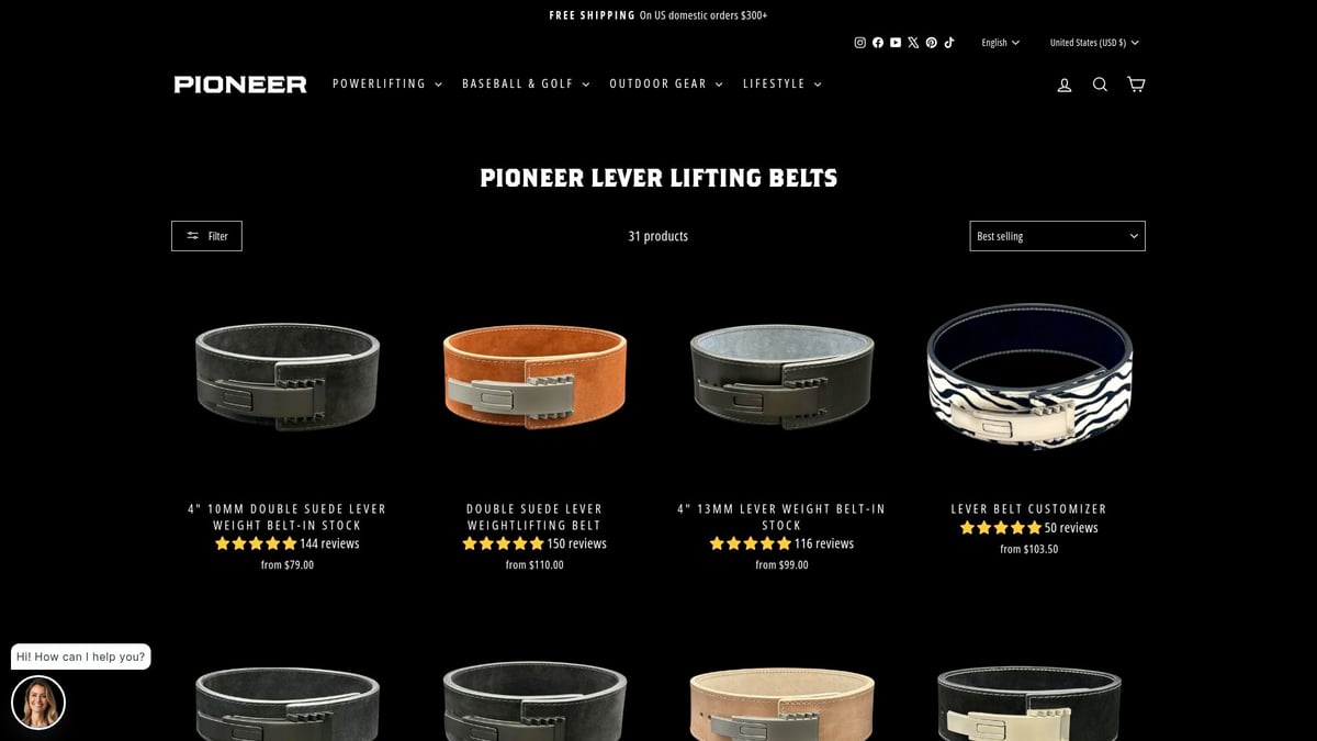 7 Reasons to Choose a Pioneer Weight Belt in 2026 - 3. Innovative Lever and Prong Buckle Systems