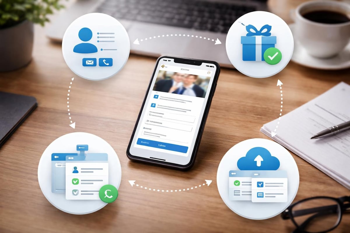 LinkedIn Lead Gen Forms flow