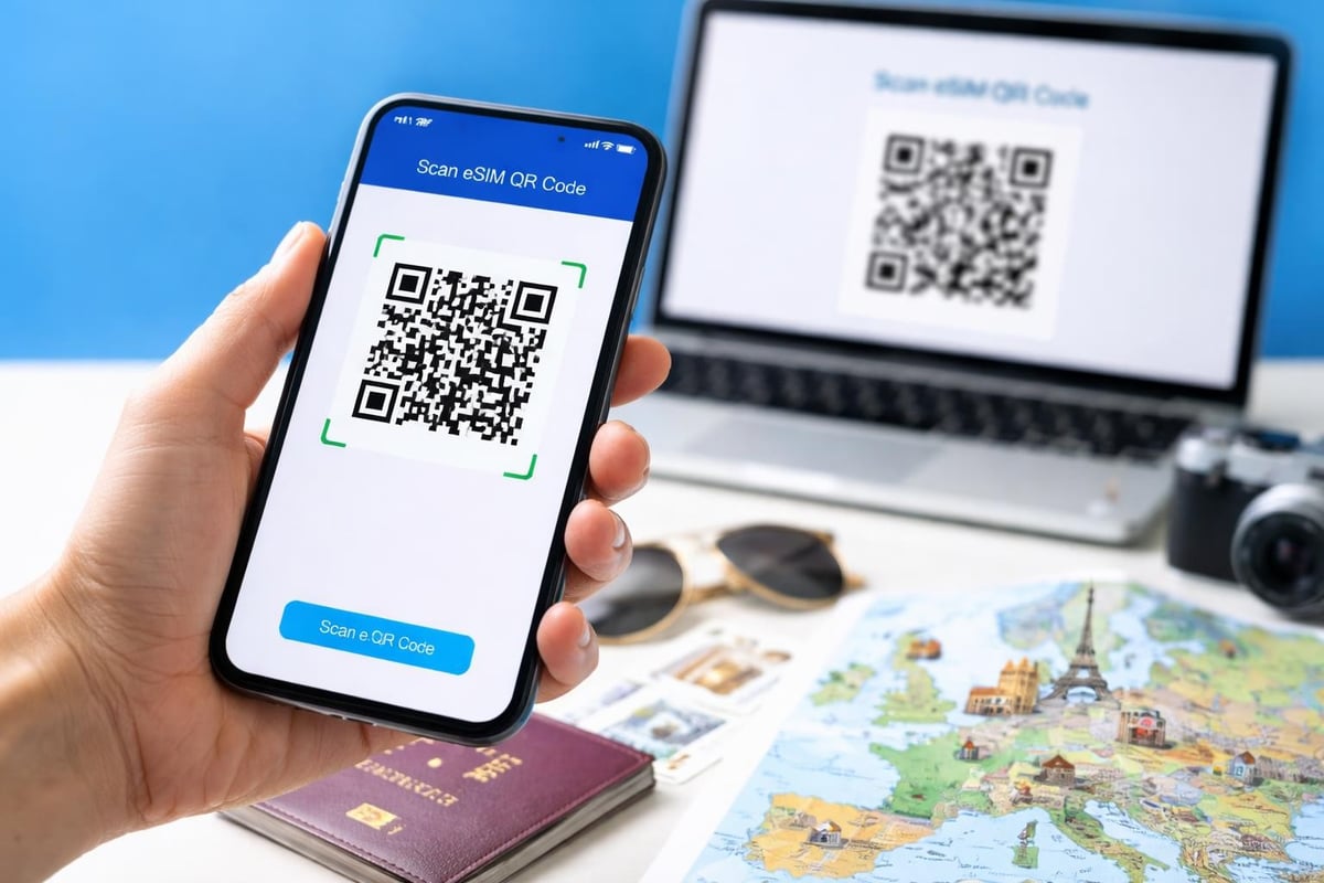 ESIM activation process