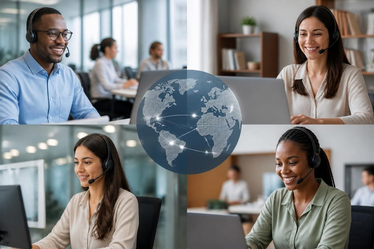 Global customer support operations