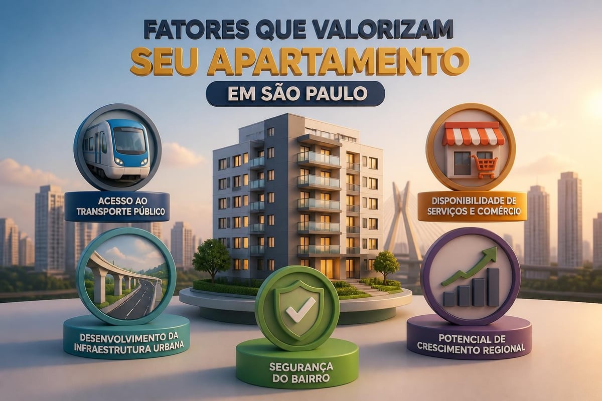 Fatores de valorização imobiliária