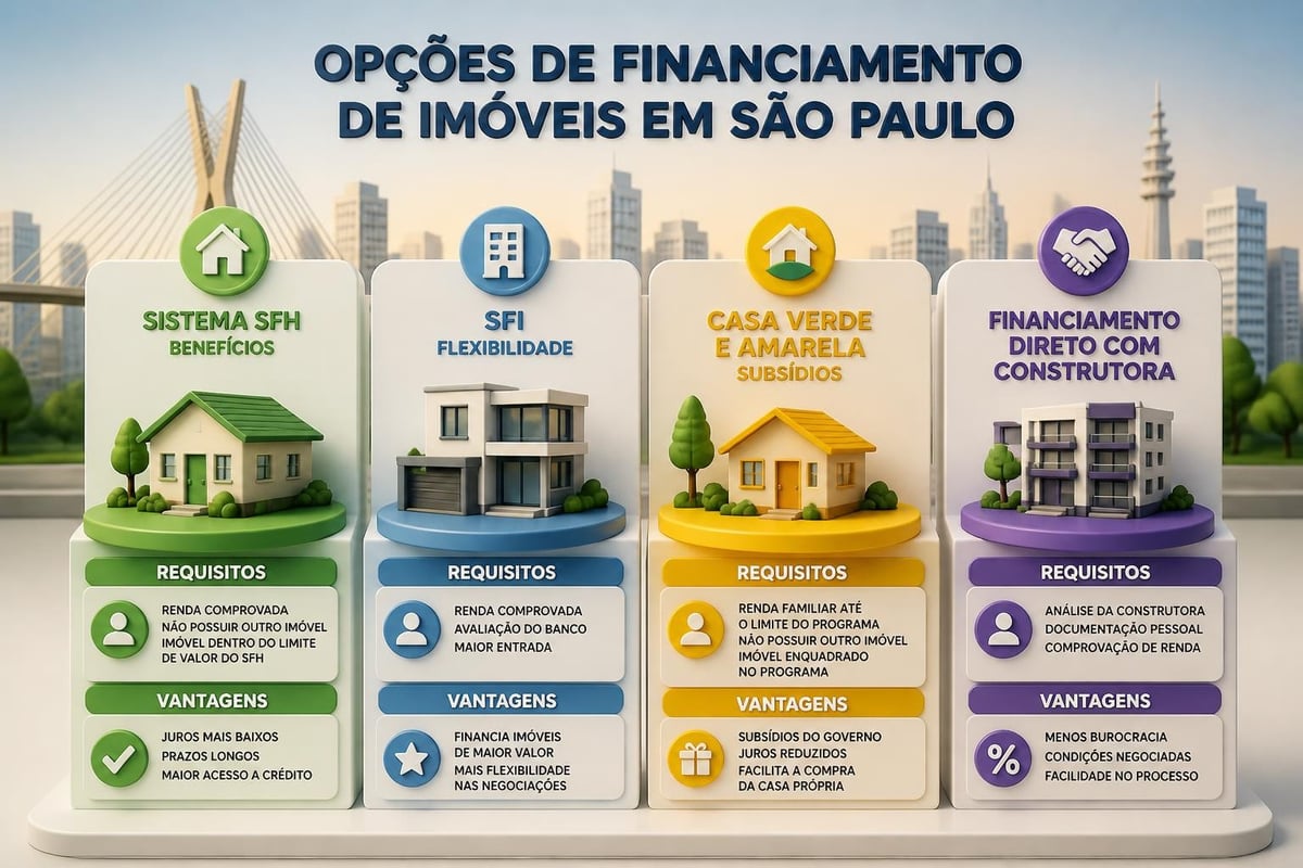 Modalidades de financiamento