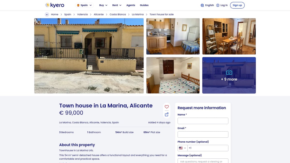 7 Top Spain Property For Sale Opportunities In 2026 - Townhouse in La Marina, Alicante