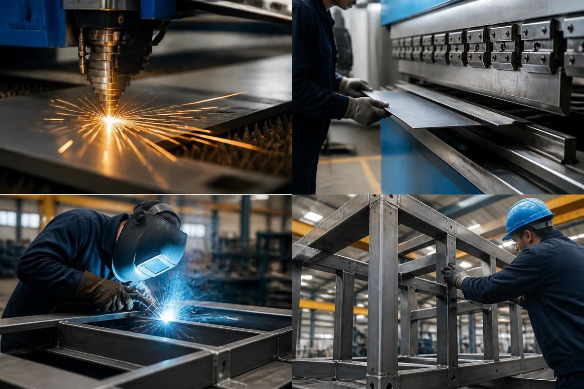 Integrated metal fabrication services