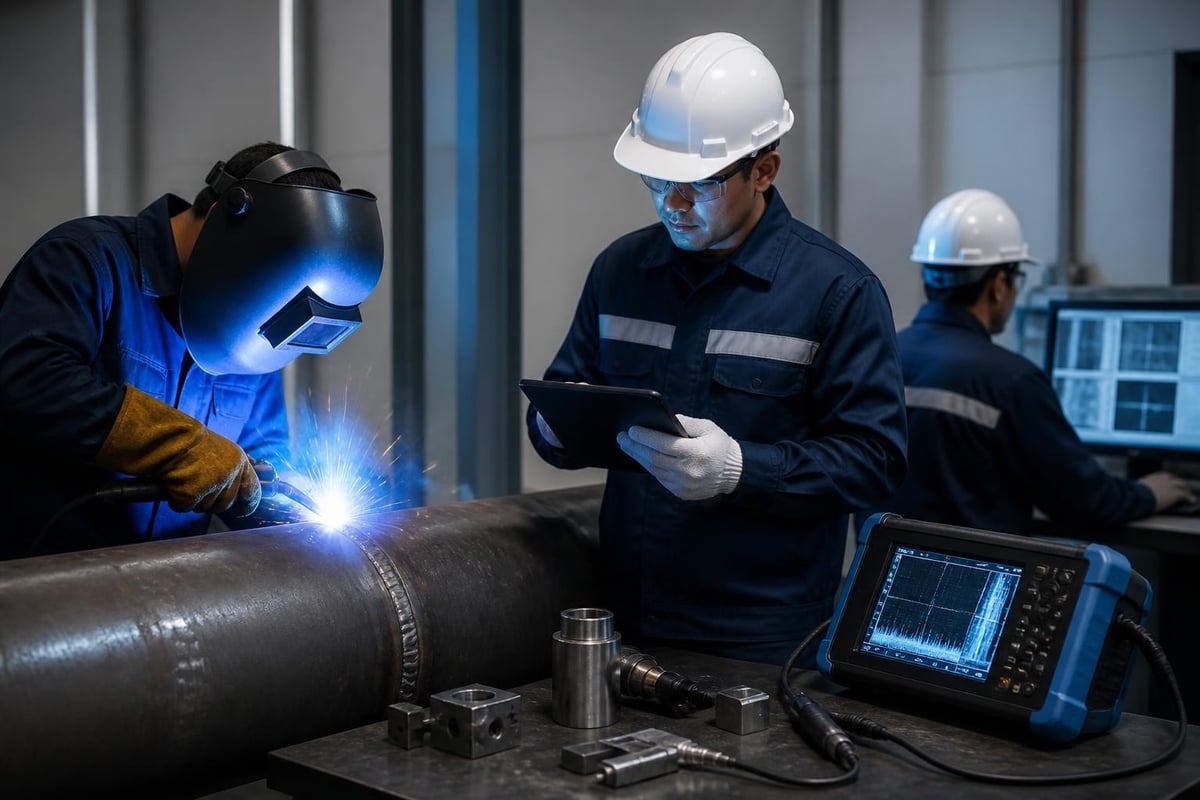 Quality control systems in welding