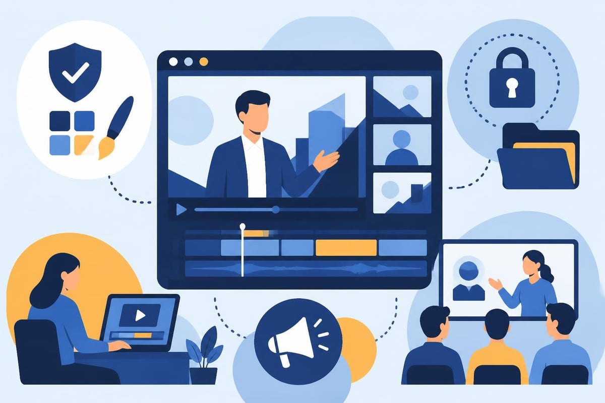 Corporate video editing requirements