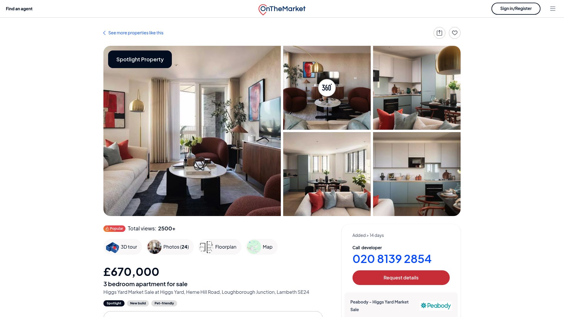 7 Best London New Apartments to Buy in 2025 - Higgs Yard, Brixton/Loughborough Junction