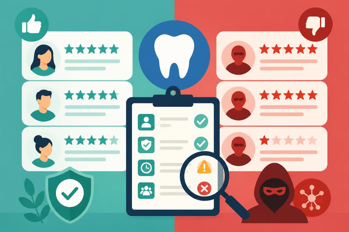 Analisi recensioni dentista