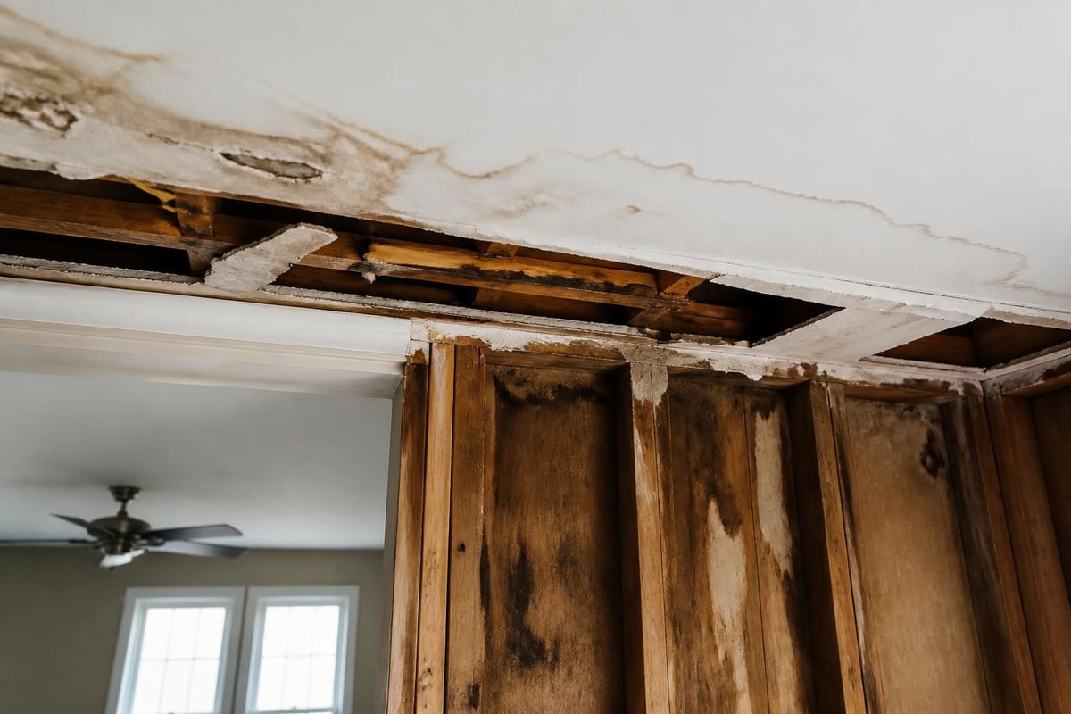 Water intrusion pathways in roofing systems