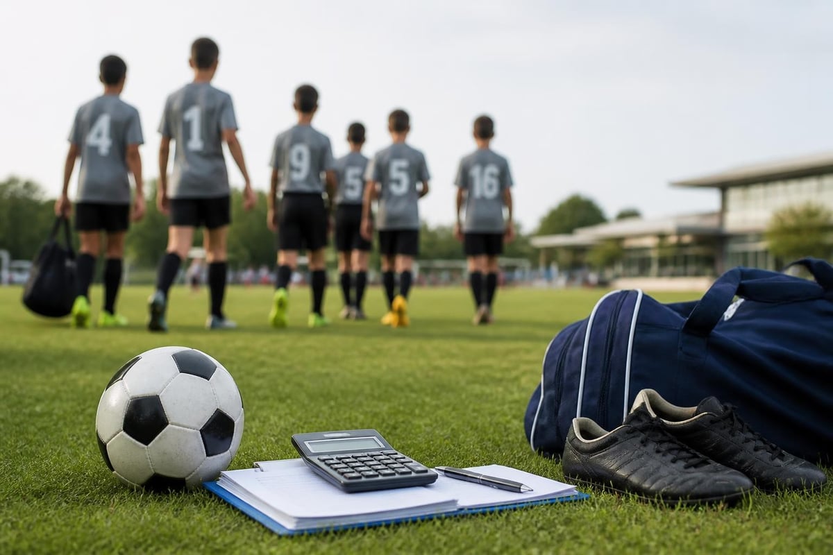 Soccer academy cost breakdown