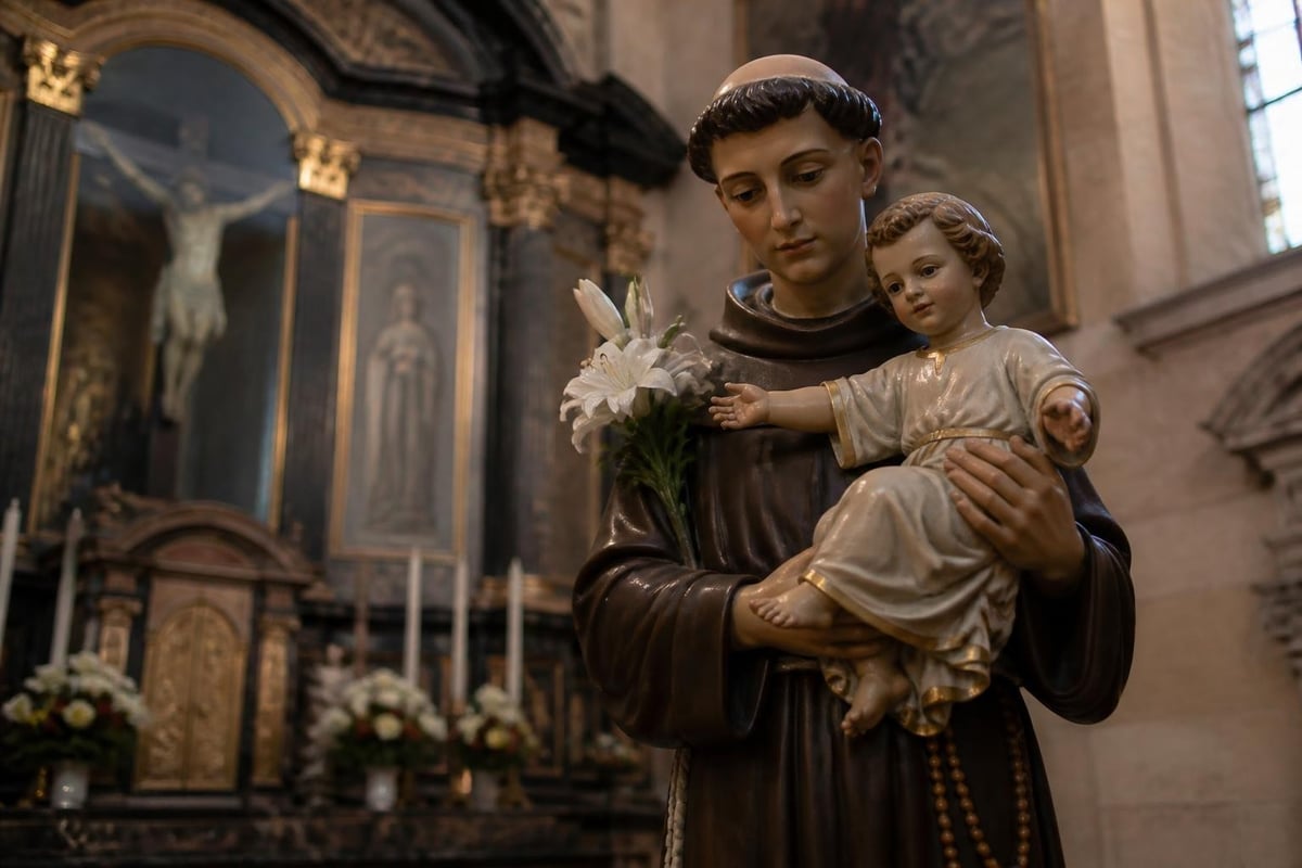 Medieval responsory linking St Anthony to lost items