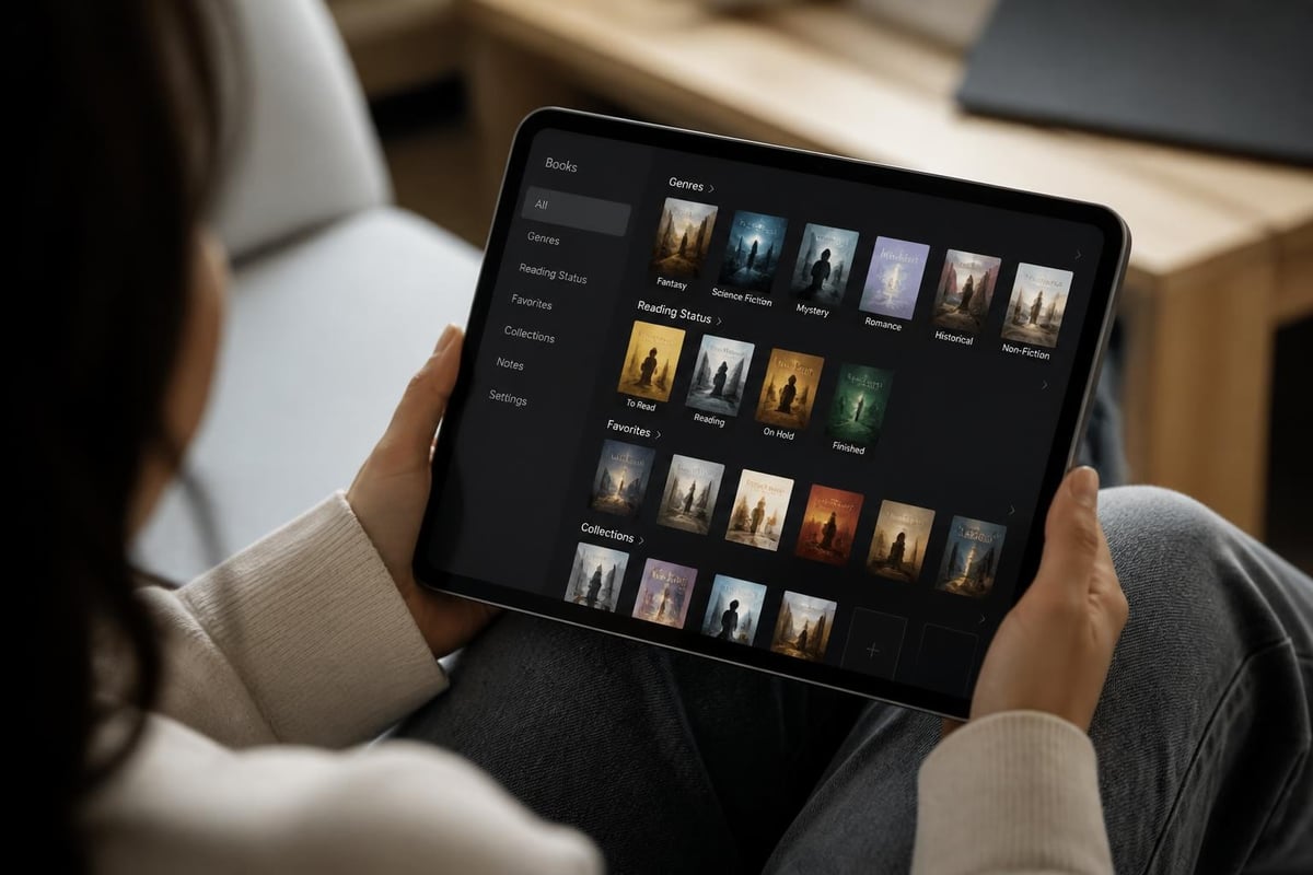 E-book organization system