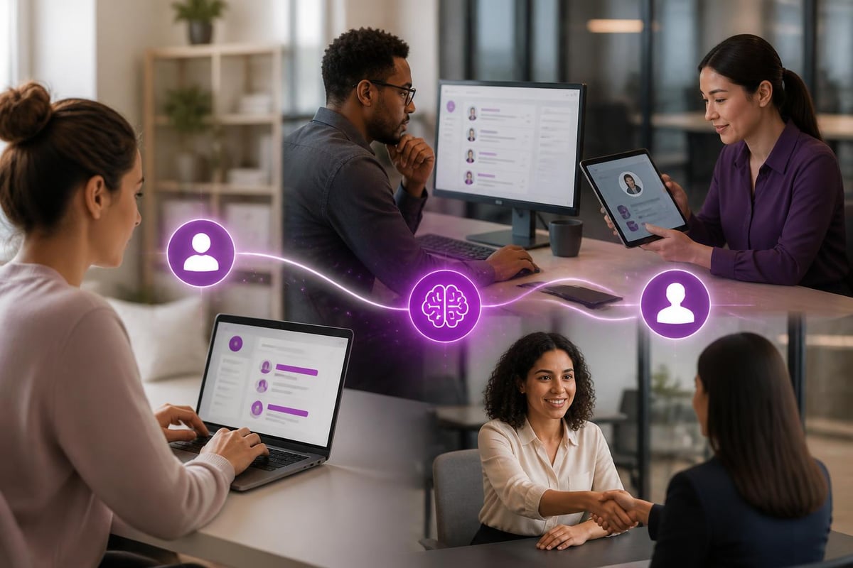 Candidate journey with AI