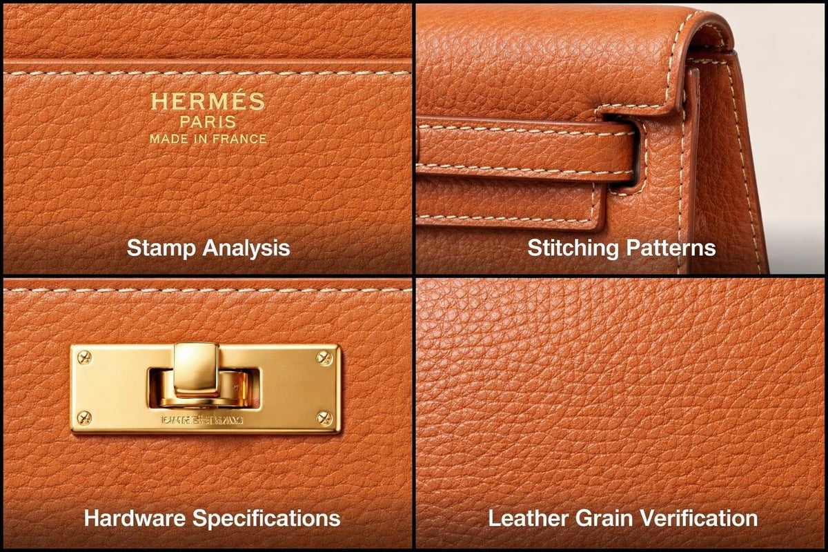 Kelly bag authentication details