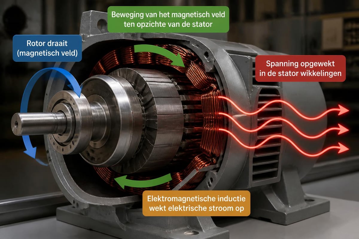 Elektromagnetische inductie principe