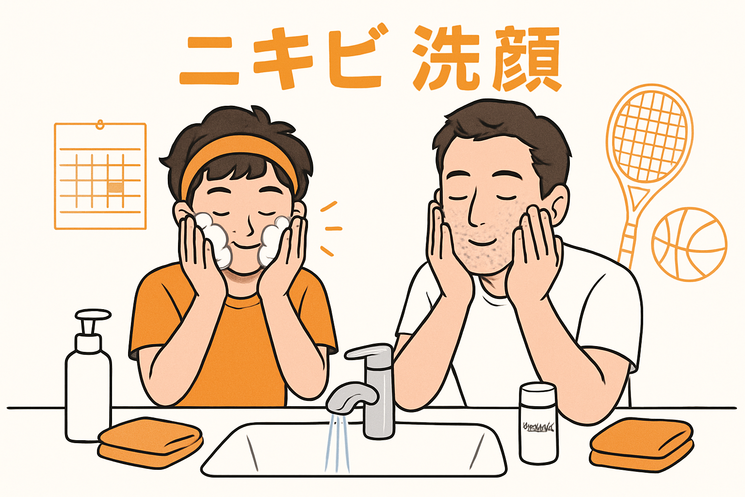 洗顔の回数・タイミングと生活スタイル調整