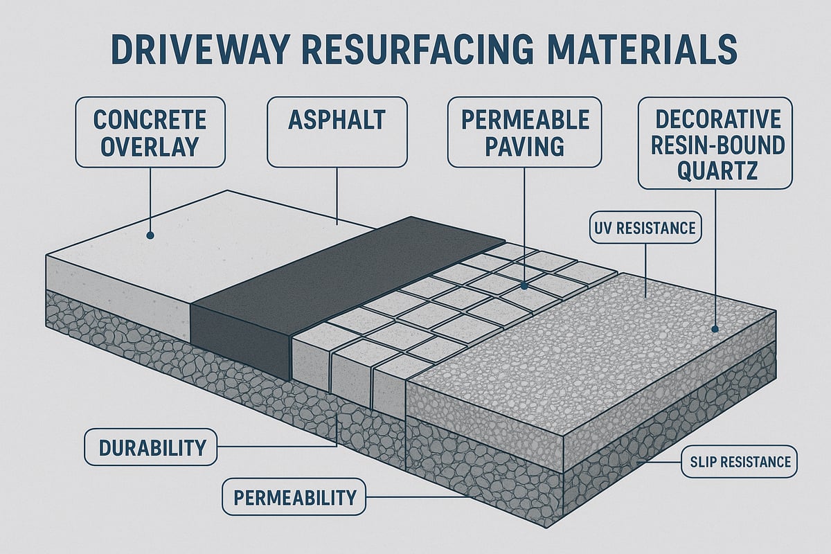 Choosing the Best Resurfacing Materials for 2026